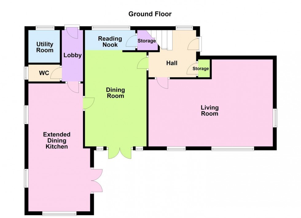 Floorplan for Coventry Road, Broughton Astley, Leicester