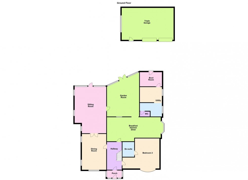 Floorplan for Ratby Meadow Lane, Enderby, Leicester