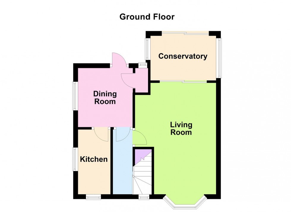 Floorplan for Gwencole Crescent, Leicester