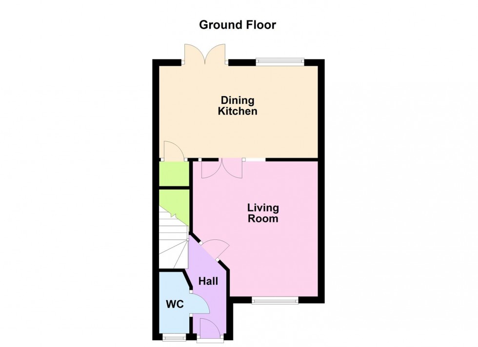 Floorplan for Packhorse Drive, Enderby, Leicester