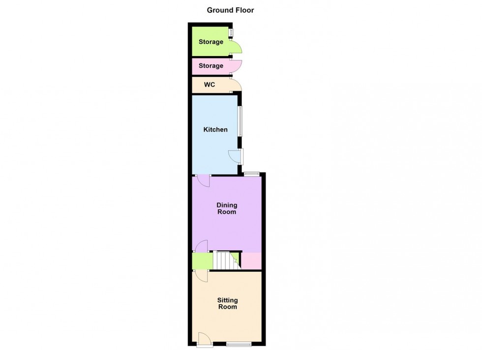 Floorplan for Boundary Road, Leicester