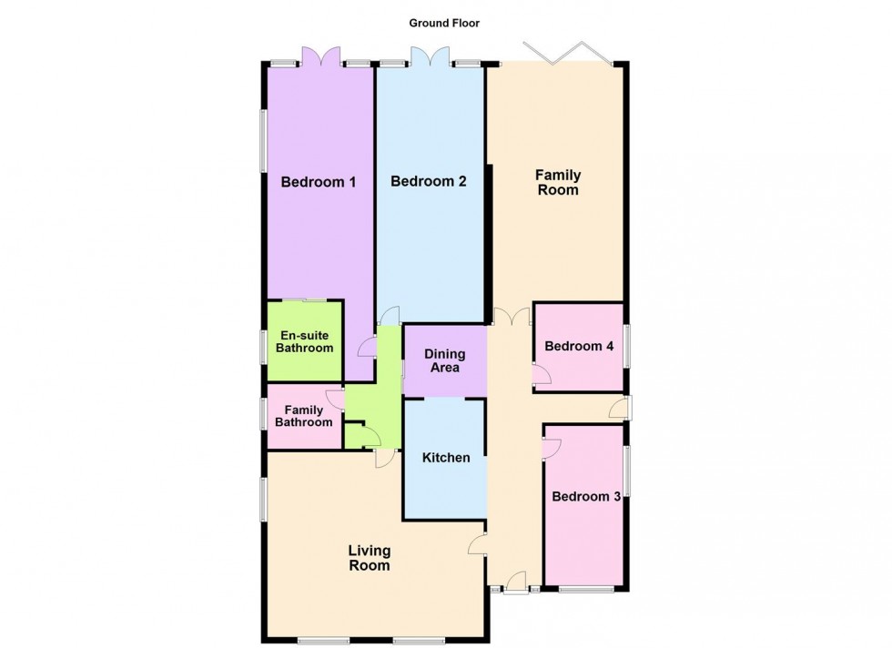 Floorplan for Off Stewart Avenue, Enderby, Leicester