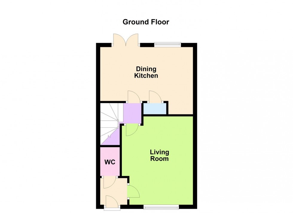Floorplan for Bluebell Green, Desford