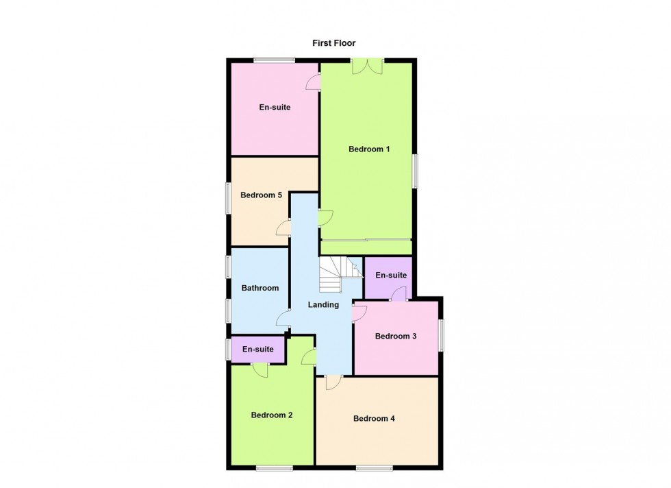 Floorplan for Stanton Road, Sapcote, Leicester