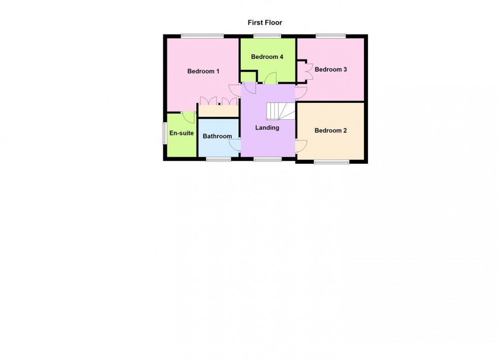 Floorplan for Springwell Lane, Whetstone