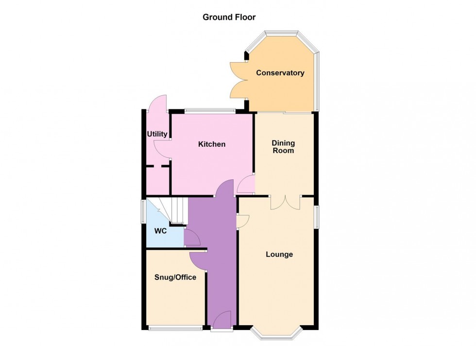 Floorplan for Wonderful family home - Franklin Way, Whetstone, Leicester