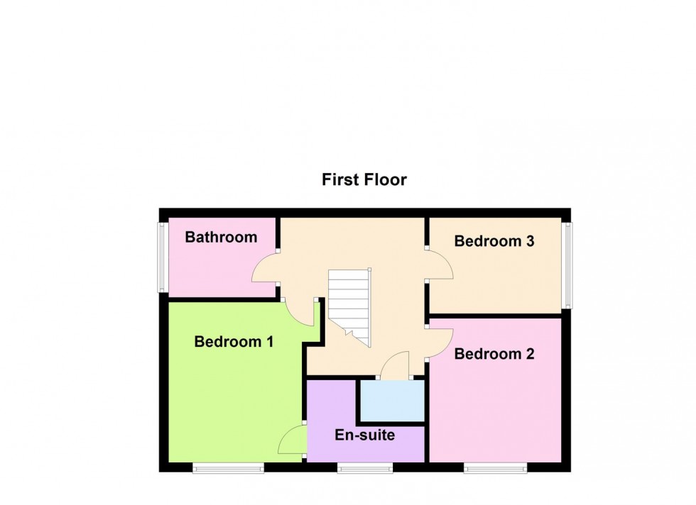 Floorplan for Southway, Blaby, Leicester