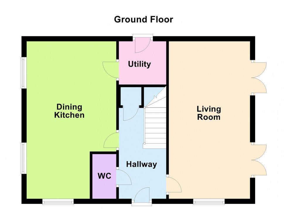 Floorplan for Henson Close, Whetstone, Leicester