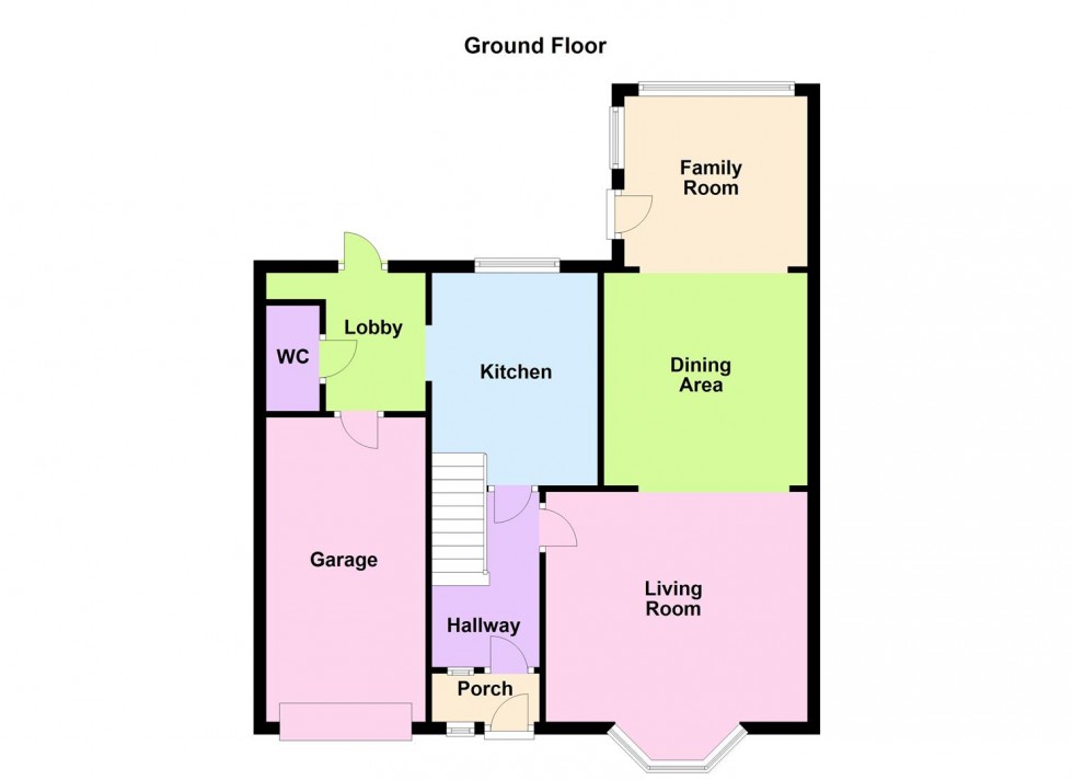 Floorplan for Greenbank Drive, Oadby