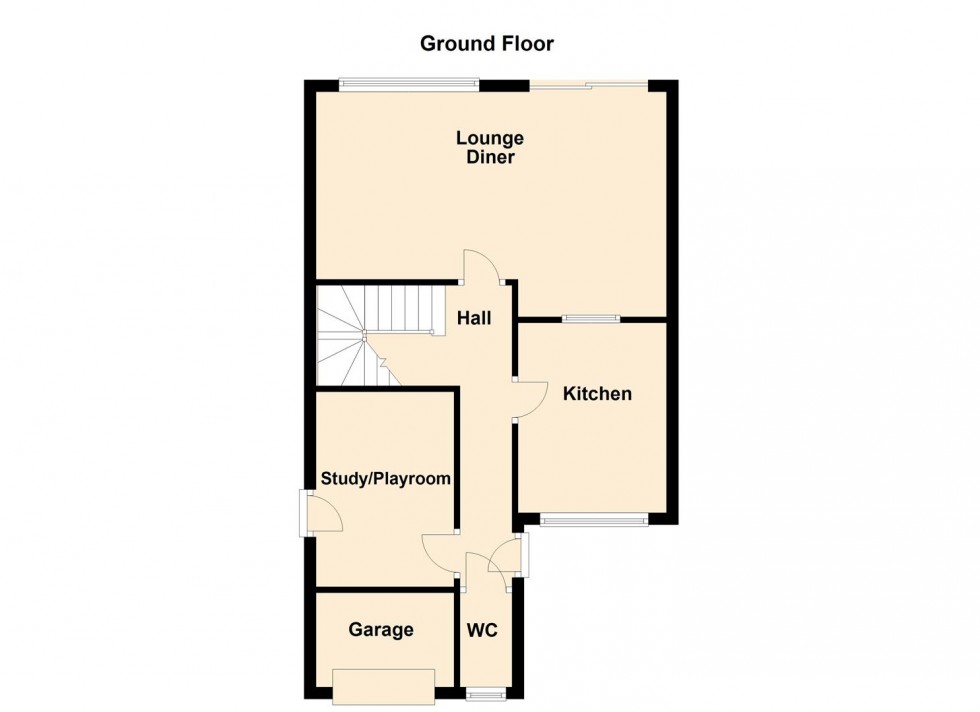 Floorplan for Heather Way, Countesthorpe, Leicester