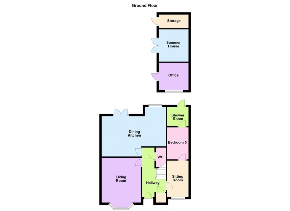 Floorplan for Westleigh Road, Glen Parva, Leicester