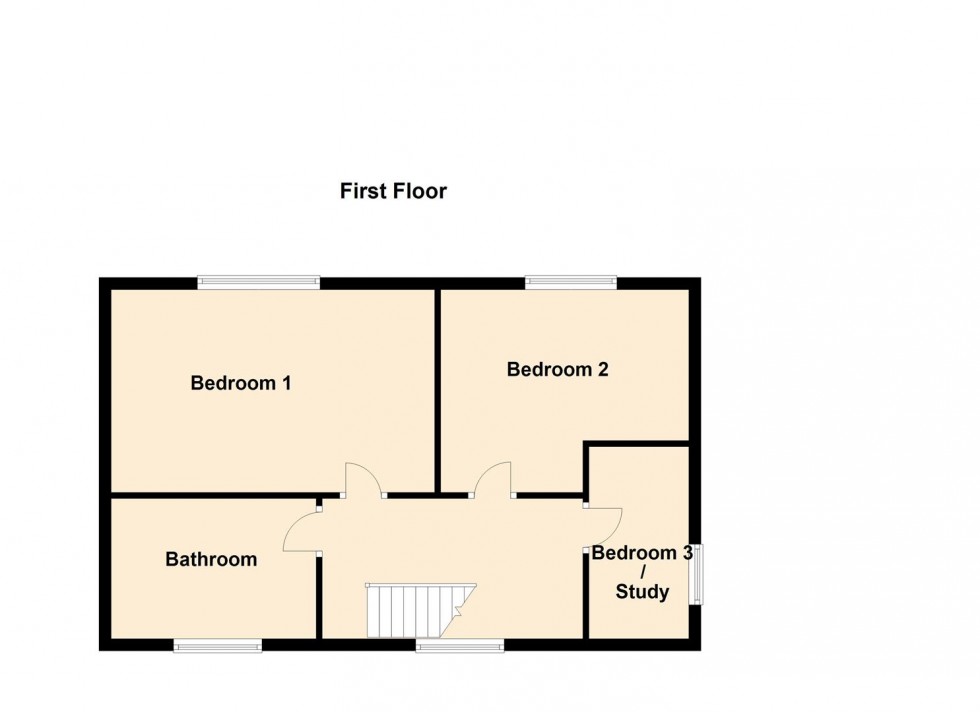 Floorplan for Huge Potential - Bassett Avenue, Countesthorpe, Leicester