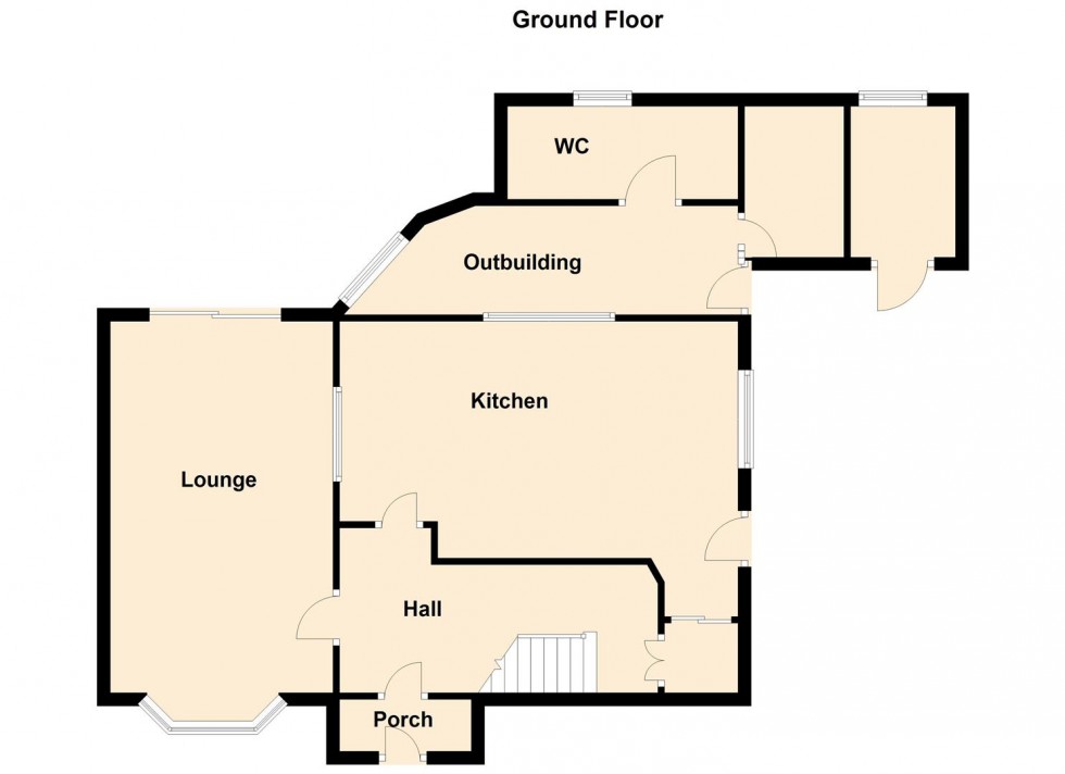 Floorplan for Huge Potential - Bassett Avenue, Countesthorpe, Leicester