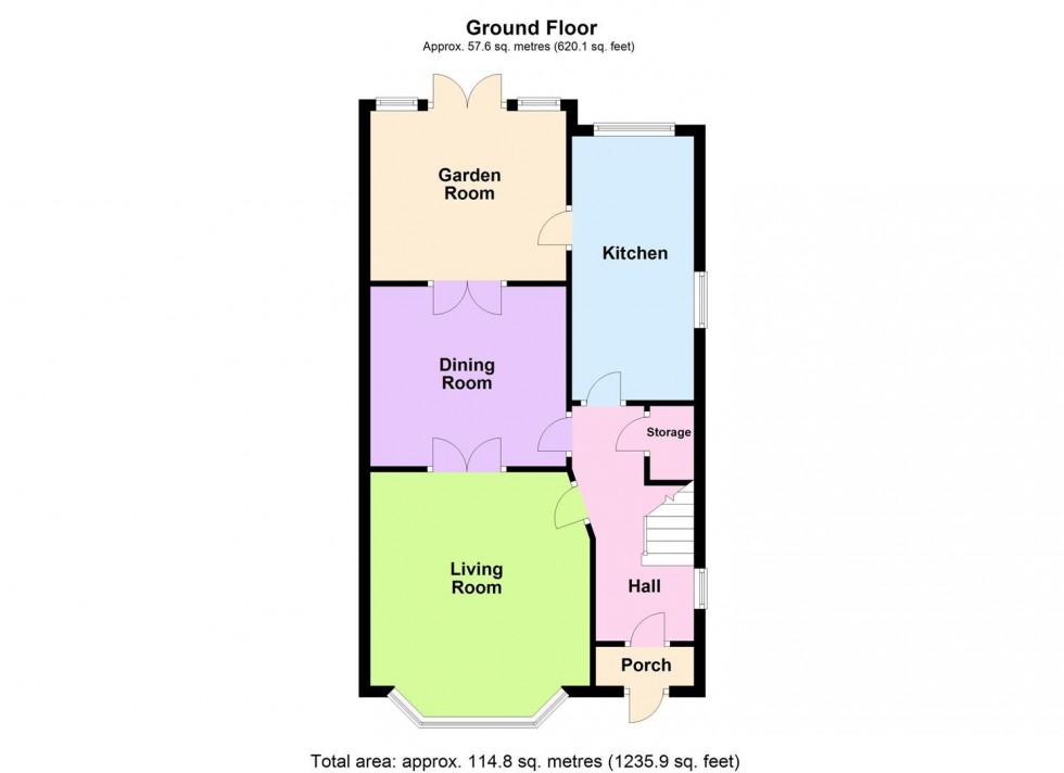 Floorplan for Winchester Road, Countesthorpe, Leicester