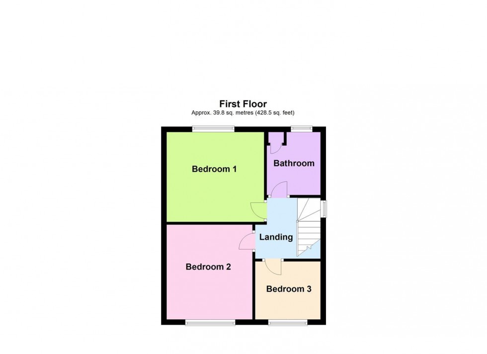 Floorplan for Winchester Road, Countesthorpe, Leicester