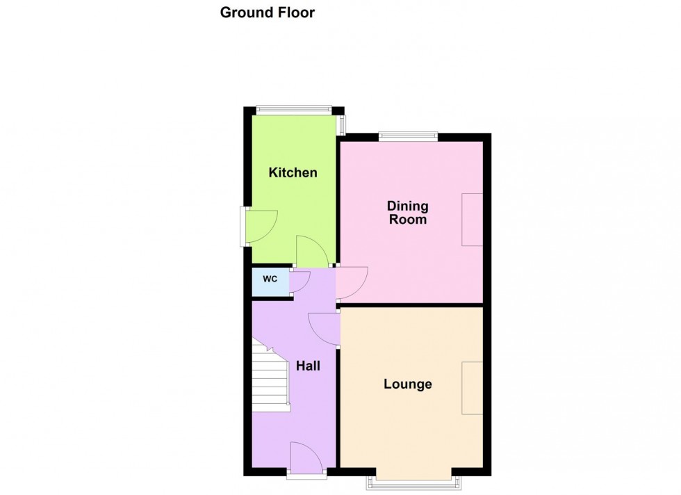 Floorplan for Stonesby Avenue, Leicester