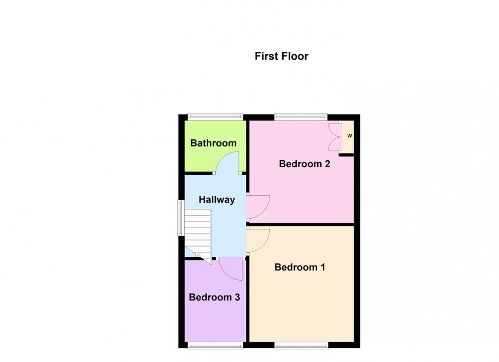 Floorplan for Stonesby Avenue, Leicester