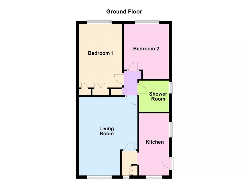 Floorplan for Byron Close, Enderby, Leicester