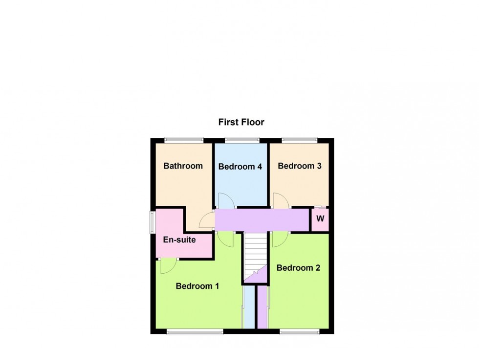 Floorplan for Bromwich Close, Thorpe Astley, Braunstone