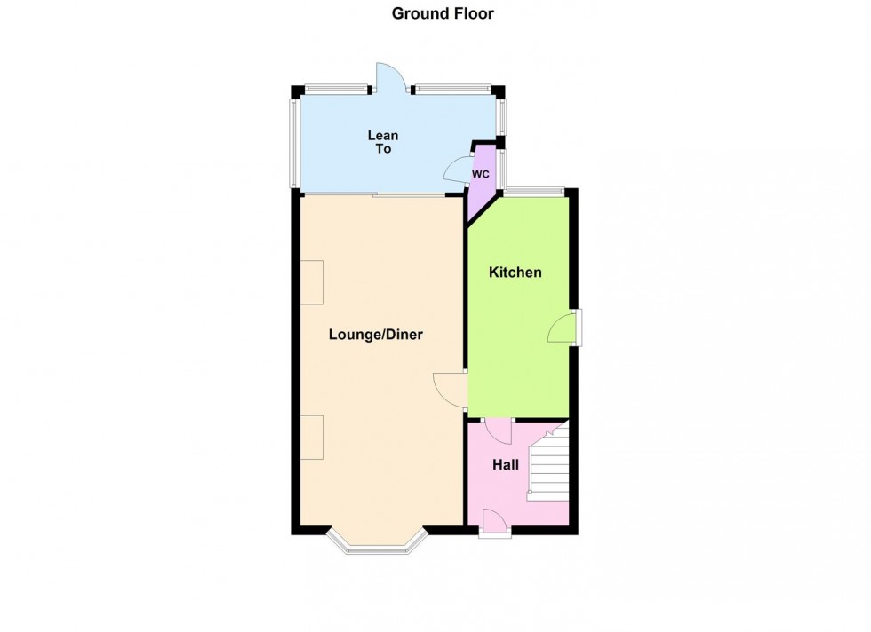 Floorplan for The Chase, Braunstone Town