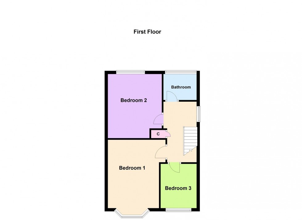 Floorplan for The Chase, Braunstone Town