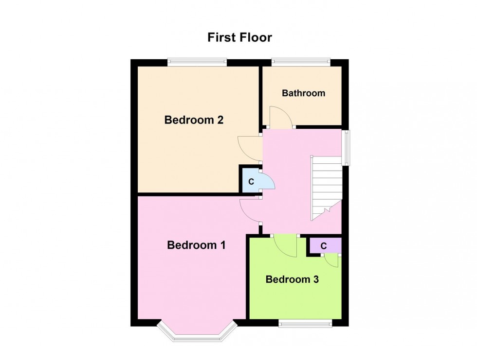 Floorplan for Abbey Road, Enderby, Leicester