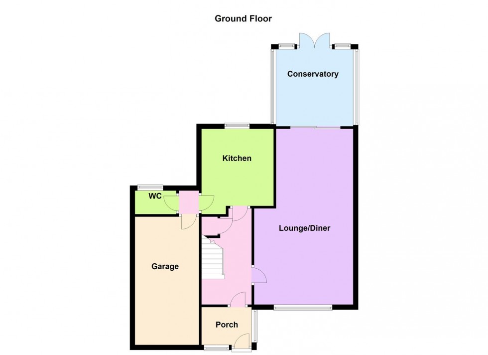 Floorplan for Leicester Road, Broughton Astley, Leicester