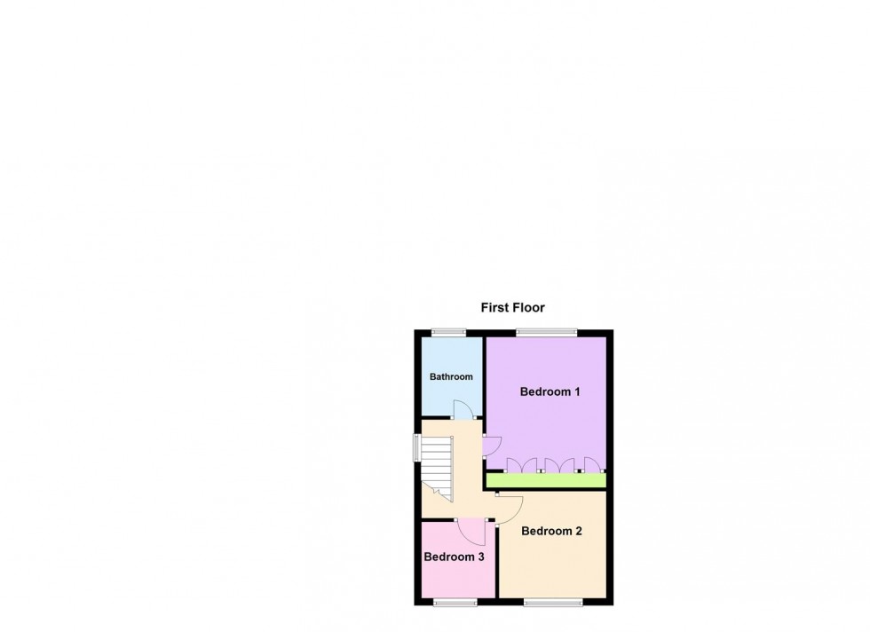 Floorplan for Saville Road, Blaby, Leicester