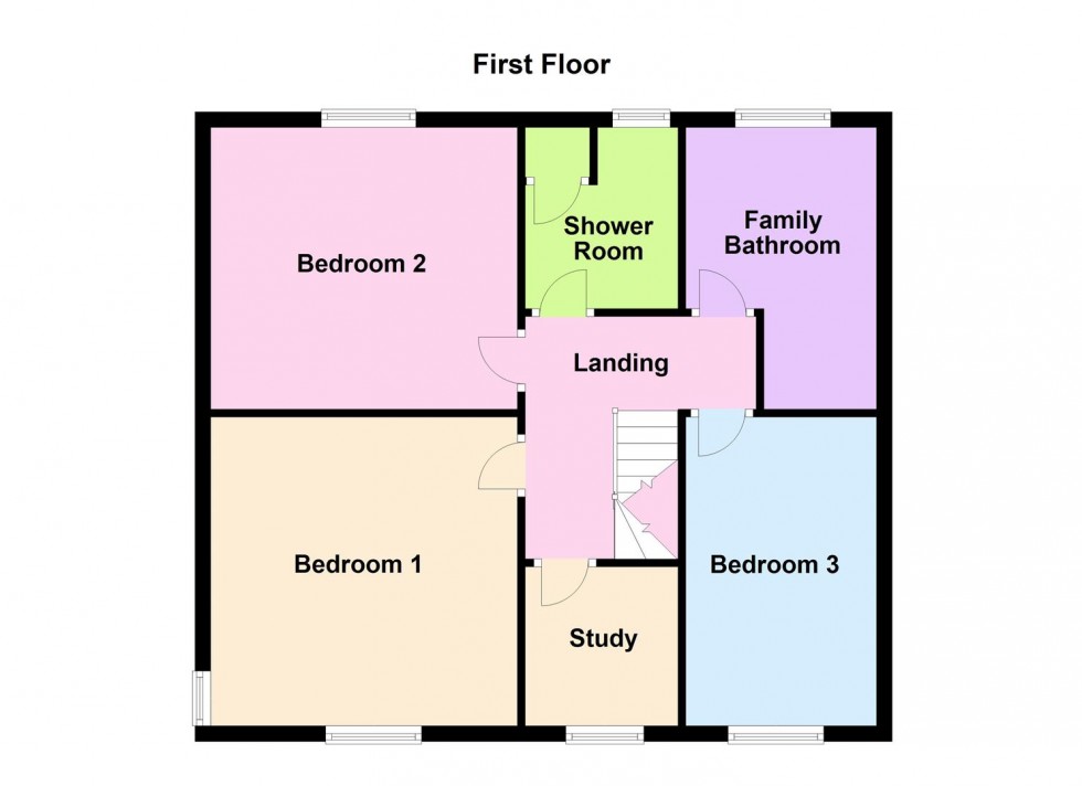 Floorplan for Forest Road, Narborough