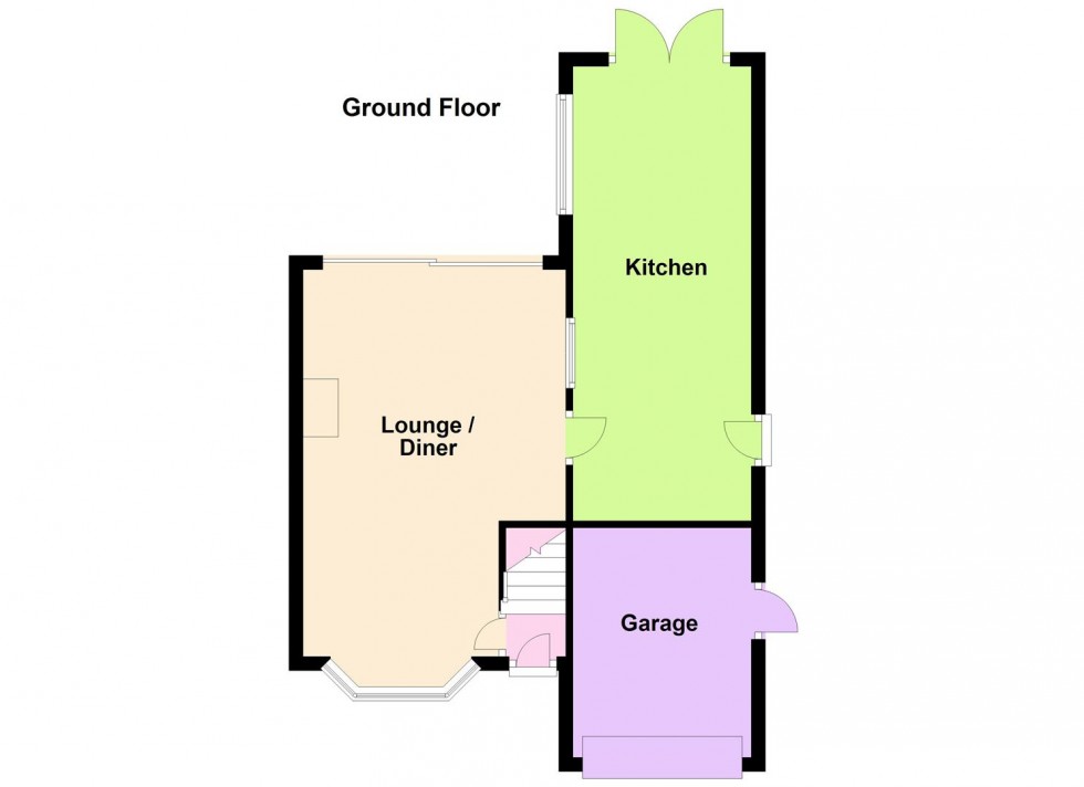 Floorplan for Coleridge Drive, Enderby, Leicester