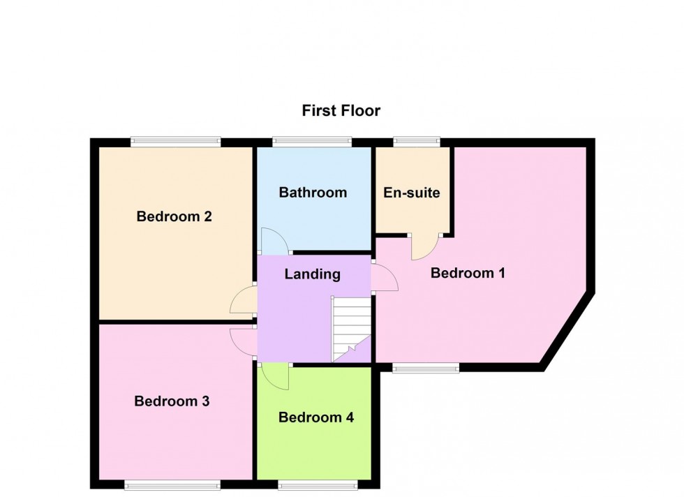 Floorplan for Westdale Avenue, Glen Parva, Leicester