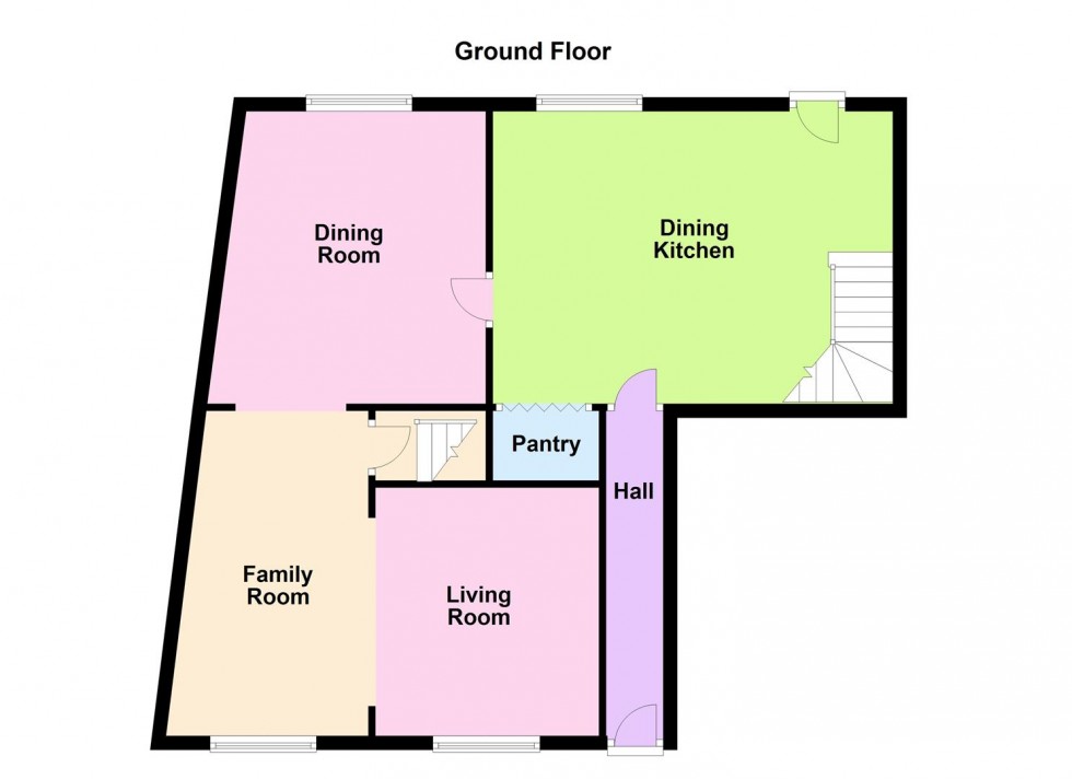 Floorplan for Gumley Square, Enderby, Leicester