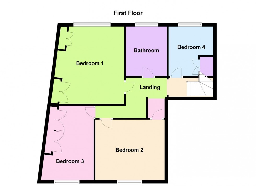 Floorplan for Gumley Square, Enderby, Leicester