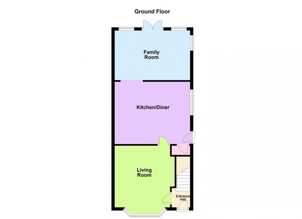 Floorplan for Richmond Drive, Glen Parva, Leicester