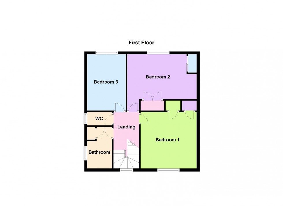 Floorplan for Orchard Avenue, Glen Parva