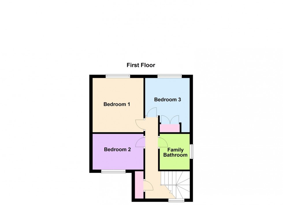 Floorplan for Wareham Road, Blaby