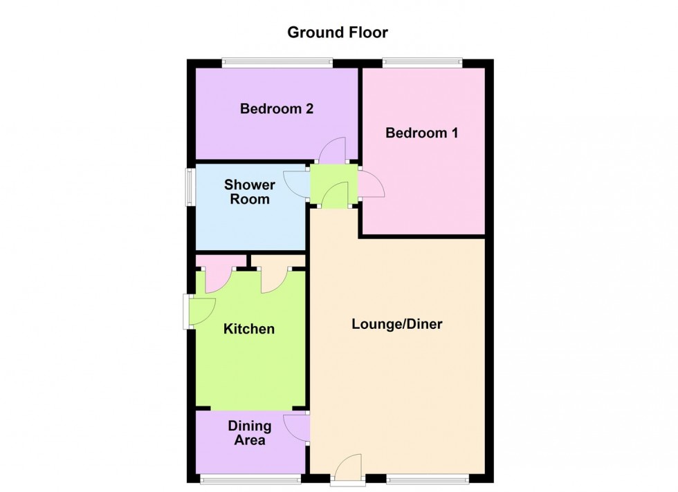 Floorplan for Manor Road, Barlestone, Nuneaton