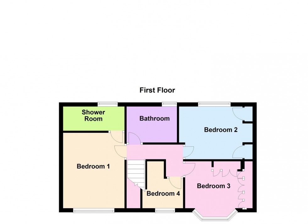 Floorplan for Highfield Crescent, Wigston