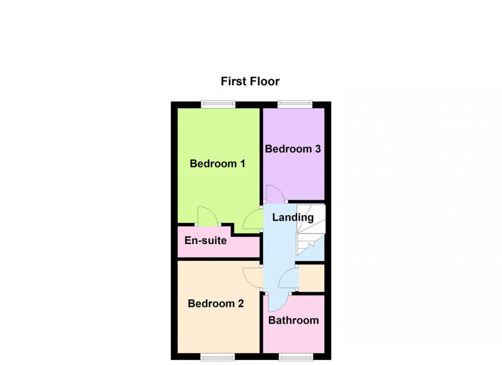 Floorplan for Evans Avenue, Broughton Astley, Leicester