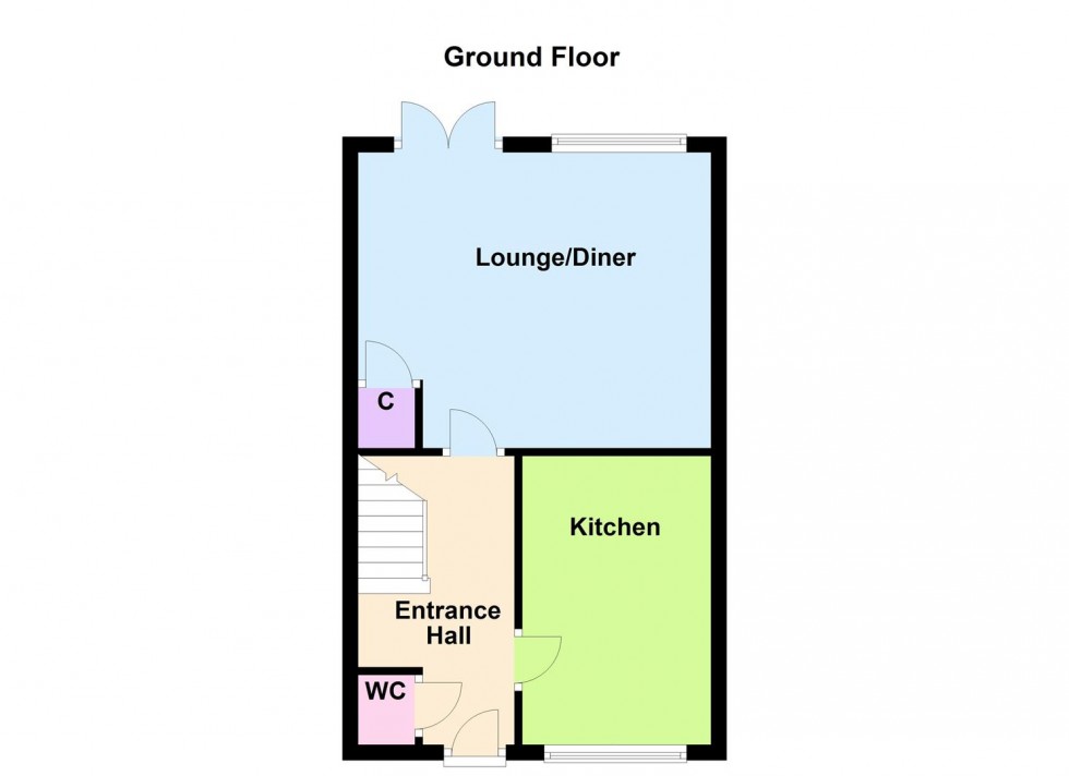 Floorplan for Haines Road, Huncote