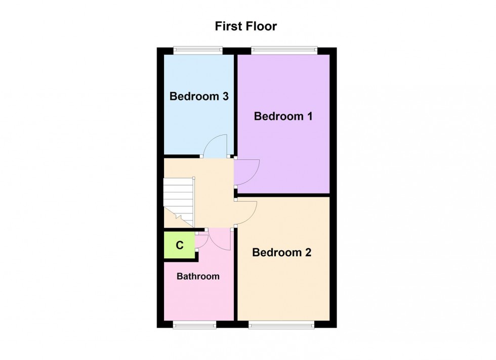 Floorplan for Haines Road, Huncote