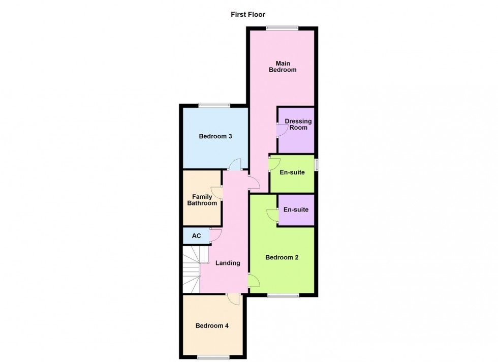 Floorplan for Coventry Road, Broughton Astley