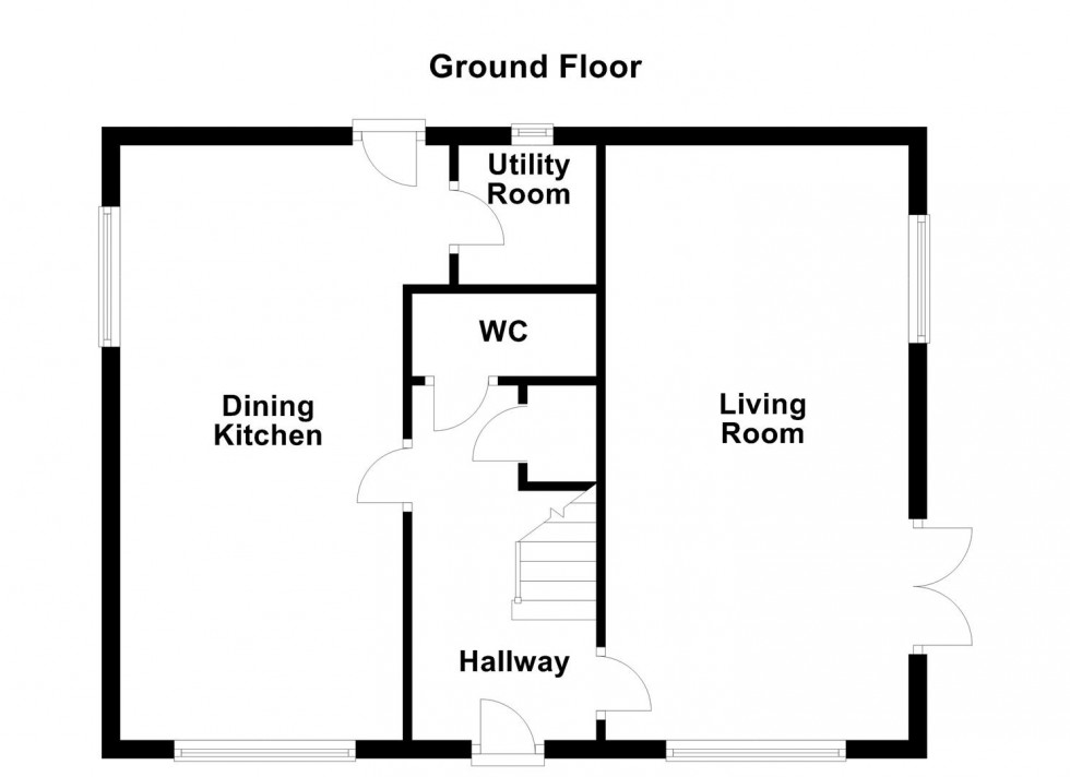 Floorplan for Hunter Road, Whetstone, Leicester