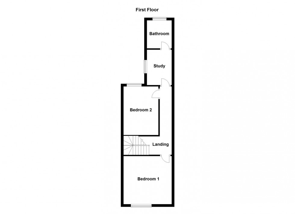 Floorplan for Richmond Road, Leicester