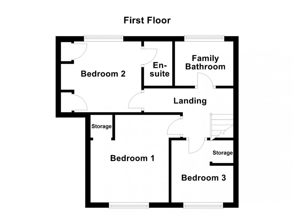 Floorplan for Oakpool Gardens, Leicester