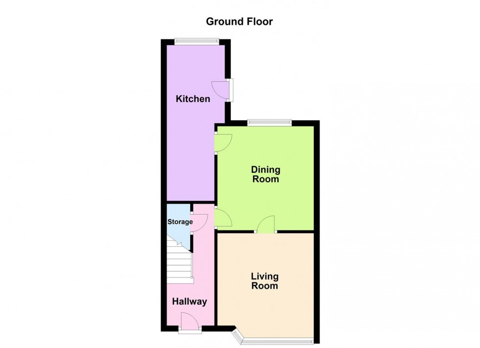 Floorplan for Kingsway, Leicester