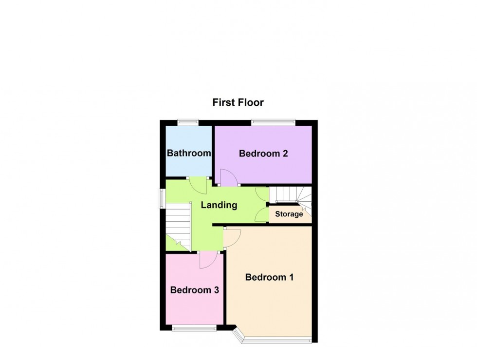 Floorplan for Kingsway, Leicester