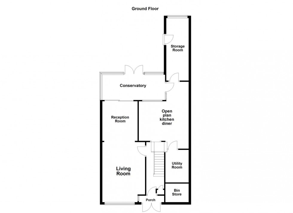 Floorplan for Denman Lane, Huncote