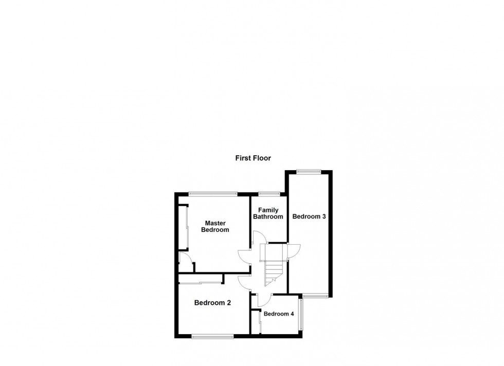 Floorplan for Denman Lane, Huncote