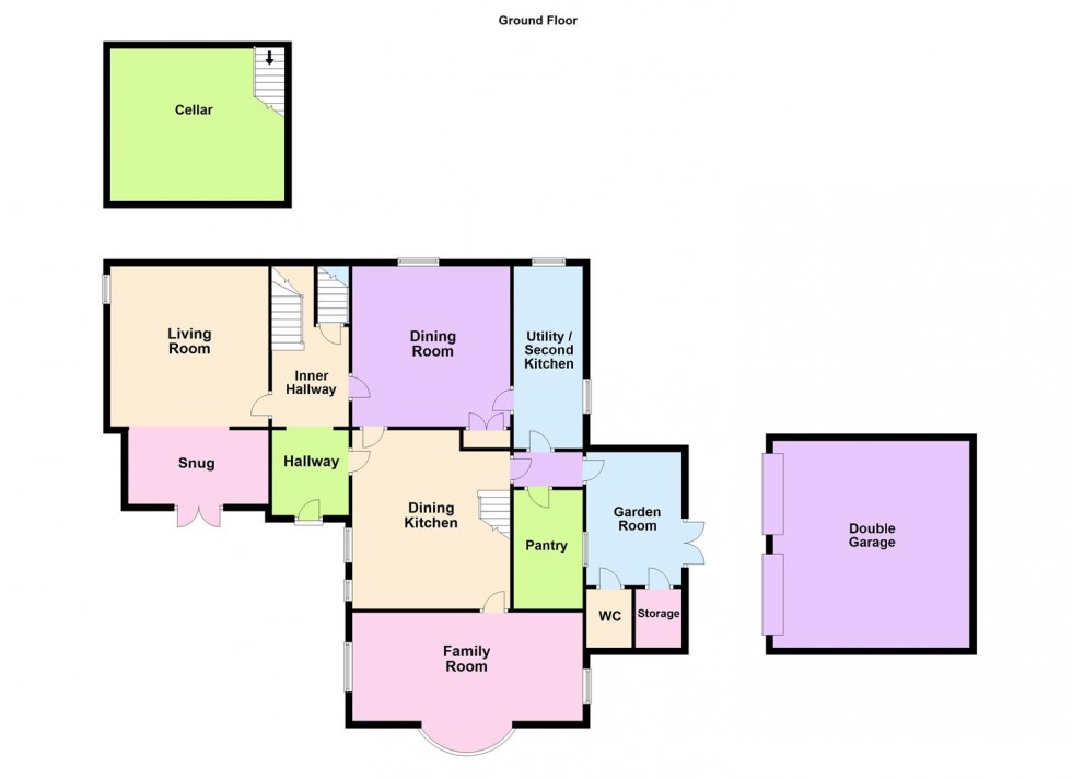 Floorplan for Frolesworth Road, Ullesthorpe, Lutterworth